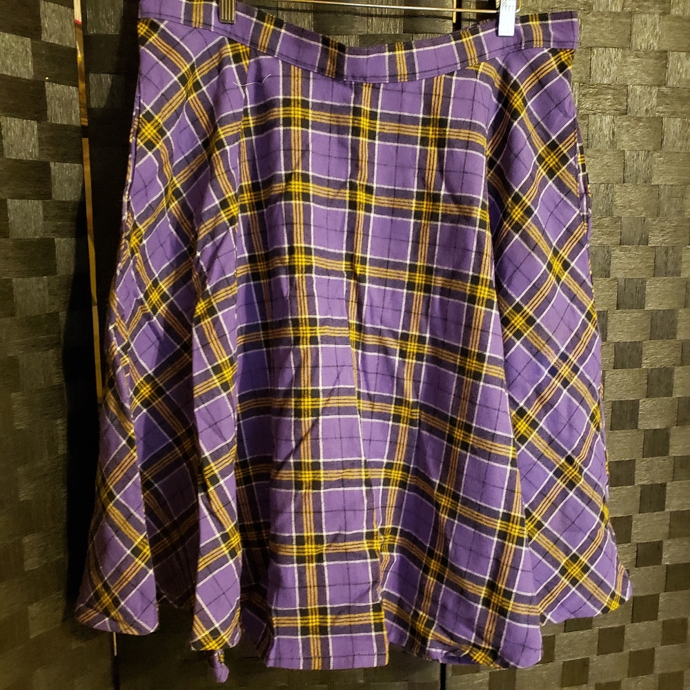 Plaid Skirt